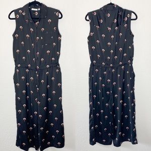 K/Lab wide leg crop jumpsuit